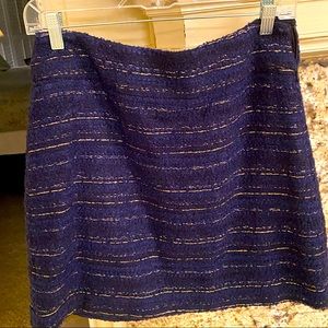 Loft size 4 shimmer skirt- great for holidays
